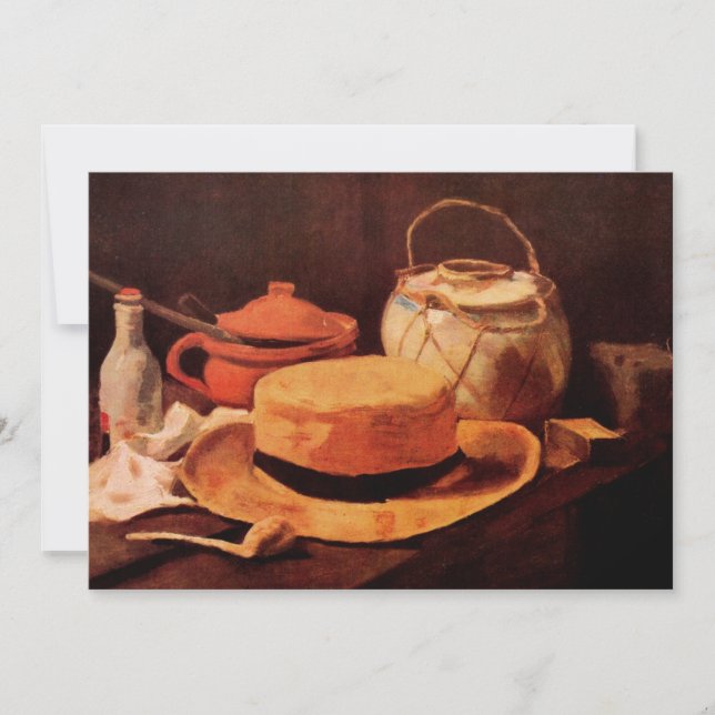 Carte Still Life Casquette de paille jaune par Vincent v (Devant)