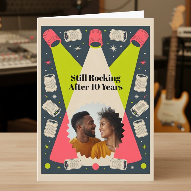 Carte Still Rocking Ten Years Together Tour Anniversary (Créateur téléchargé)