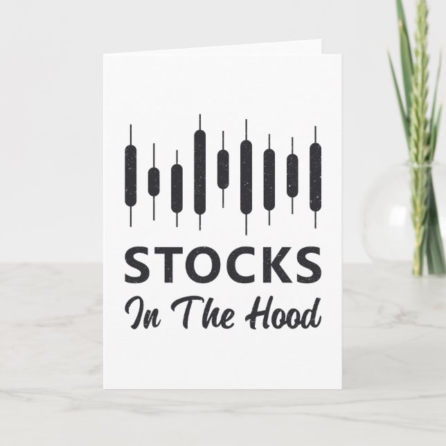 Carte Stock Market Stocks In The Hood Trader Trading (Devant)