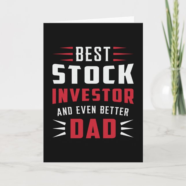 Carte Stock Stock de marché Investisseur Bull Trader (Devant)