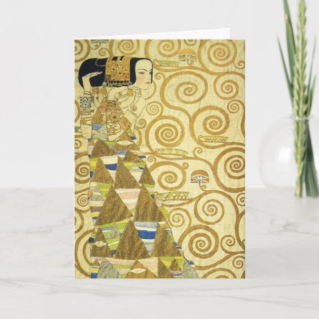 Carte Stoclet fait frire l'attente (Devant)