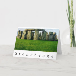 Carte Stonehenge à l'aube II