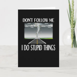 Carte Storm Chaser Cadeau Hurricane Tornade Chasing