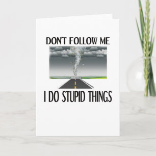 Carte Storm Chaser Cadeau Hurricane Tornade Chasing