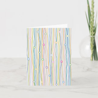Carte Streamers et Pinwheels