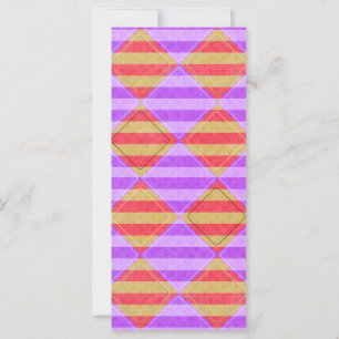 Carte Stripes, Diamants, Spot Motif par Shirley Taylor