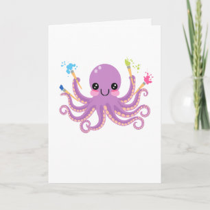 Carte Studio Creative Pieuvre