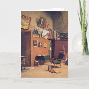 Carte Studio rue de Furstenberg   Fré dé ric Bazille