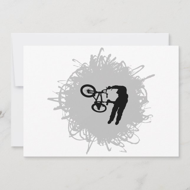 Carte Style BMX Scribble (Devant)