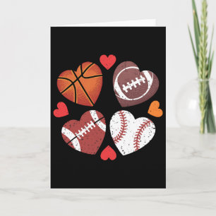 Carte Style de la Saint-Valentin à pied de cœur Sketchl