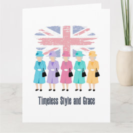 Carte Style et grâce intemporels - RIP Queen Elizabeth I