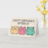 Style Mignon Kawaii Dessins Animés Hamsters Person