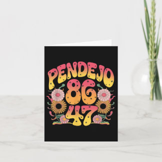 Carte Subtle Super Retro Pendejo Floral Anti-trump 8647