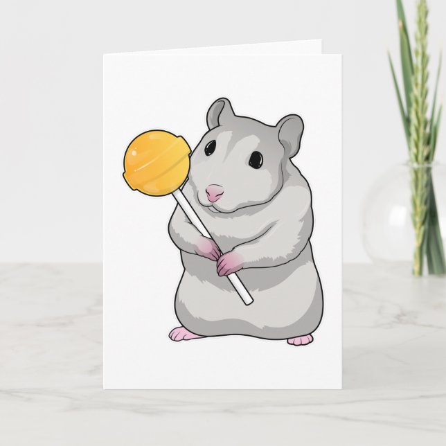 Carte Sucette de hamster (Devant)