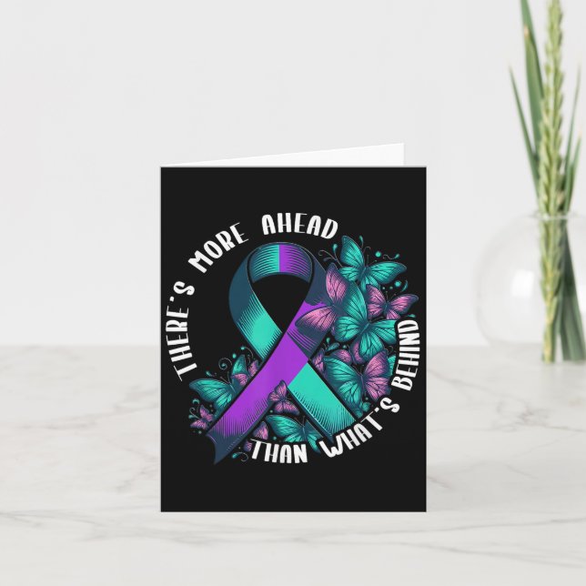Carte Suicide Awareness Suicide Prevention Suprt Survivo (Devant)