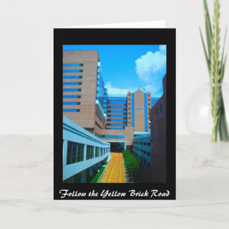 Carte Suivez la route jaune de brique