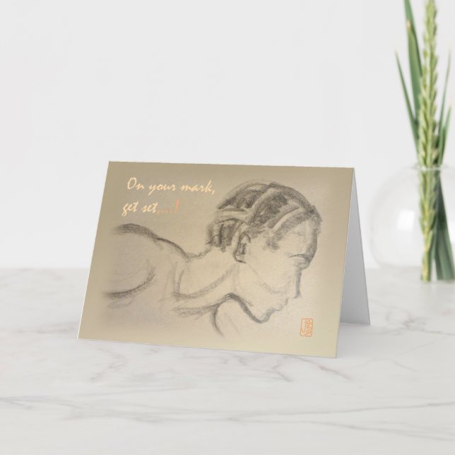 Carte Suivez les encouragements de Guy de nous (Devant)