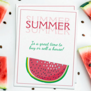 Carte Summer Sweet Time pour vendre une maison marketing