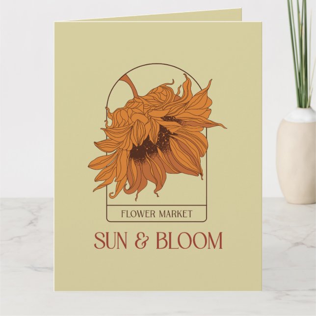 Carte Sun & Bloom (Devant)
