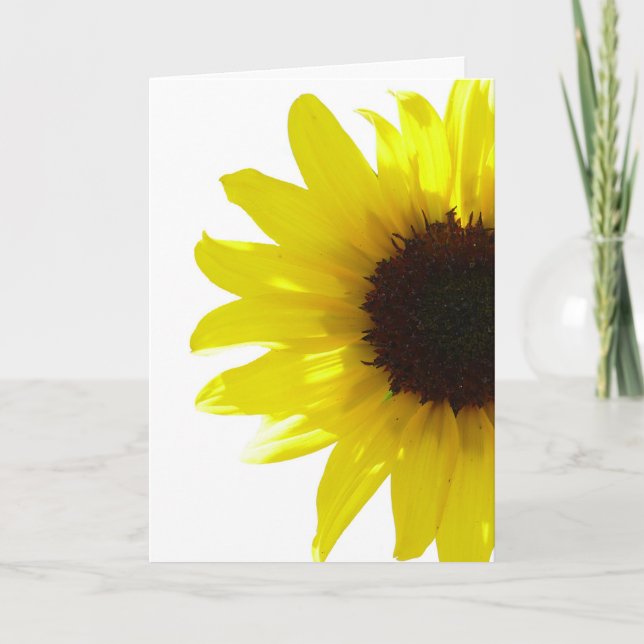 Carte Sunflower (Devant)
