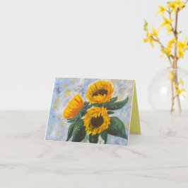 Carte Sunflower