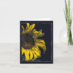 Carte Sunflower
