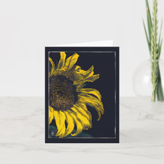 Carte Sunflower