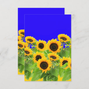 Carte Sunflower