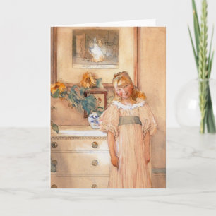 Carte Sunflower Girl 1893