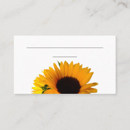 Carte Sunflower Place (3,5 po x 2,0 po, 100 pack)