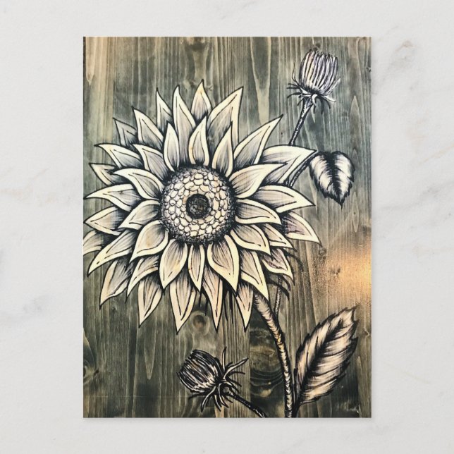 Carte Sunflower Post (Devant)