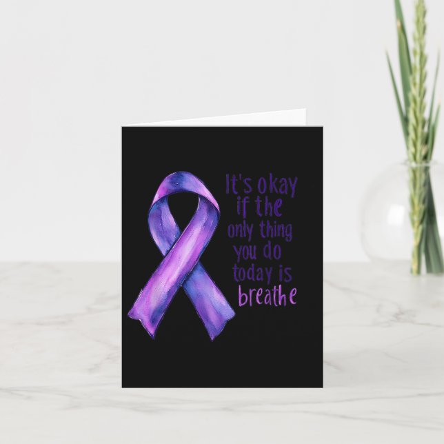 Carte Sunflower Suicide Awareness  (Devant)