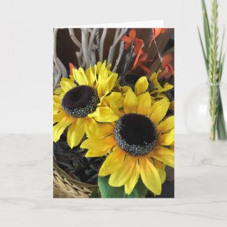 Carte SunFlowers