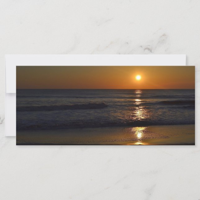 Carte Sunrise at the Beach by Shirley Taylor (Devant)