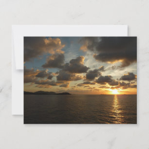 Carte Sunrise aux îles Virgin