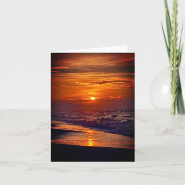 Carte Sunrise Note (Devant)