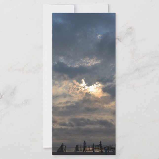 Carte Sunrise nuageux par Shirley Taylor (Devant)