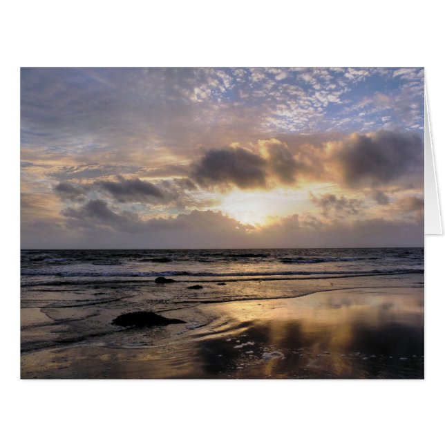 Carte SUNSET (Devant horizontal)