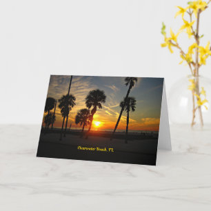 Carte Sunset de Clearwater Beach