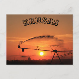 Carte Sunset du système d'irrigation Kansas