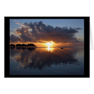 Carte Sunset Huahine