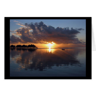 Carte Sunset Huahine