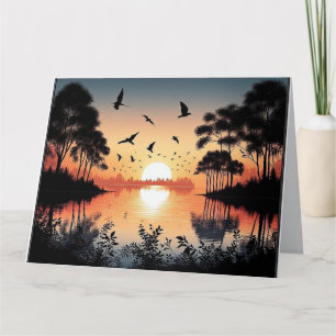 Carte Sunset Serenity