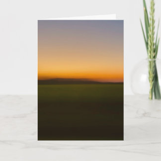 Carte Sunset while passing through southern Illinois