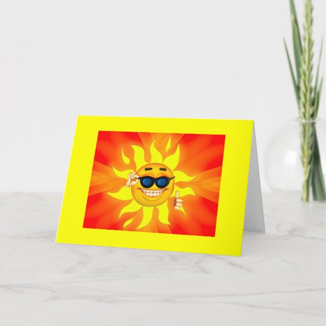 Carte Sunshine (Devant)