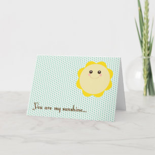 Carte Sunshine Greeting Card