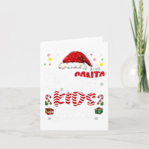 Carte Super Cher Père Noël Mes Enfants L'Ont Fait Noël N