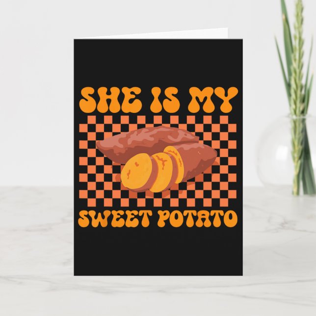 Carte Super Couple Thanksgiving Correspondant Elle Est M (Devant)
