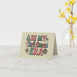 Carte Super Dans Mon Ère De Noël Drôle Enseignant