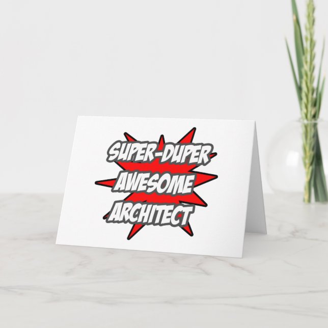 Carte Super Duper Architect (Devant)